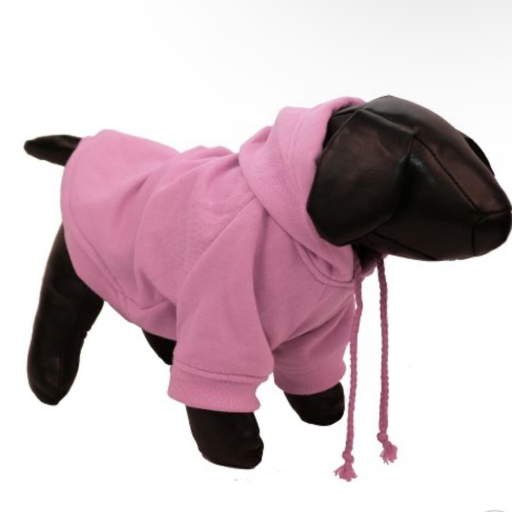 Pet Life Pink cotton hooded Sweater Size L